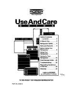 Whirlpool 2183013 Use And Care Manual предпросмотр