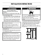 Preview for 4 page of Whirlpool 2188766 Use & Care Manual