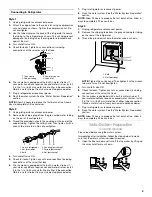 Preview for 9 page of Whirlpool 2188766 Use & Care Manual