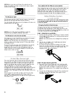 Preview for 12 page of Whirlpool 2188766 Use & Care Manual