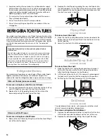 Preview for 14 page of Whirlpool 2188766 Use & Care Manual