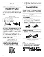 Preview for 16 page of Whirlpool 2188766 Use & Care Manual