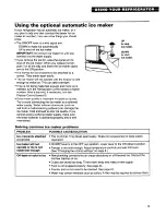 Предварительный просмотр 13 страницы Whirlpool 2193496 User And Care Manual