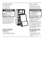 Предварительный просмотр 5 страницы Whirlpool 2199009 Use & Care Manual