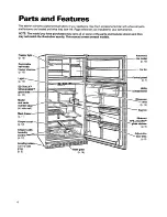 Preview for 4 page of Whirlpool 22' TO 25' NO-FROST DESIGNERSTYLE TOP FREEZER REFRIGERATOR WITH THIRSTCRUSHERDISPENSING SYSTEM Use & Care Manual