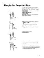 Предварительный просмотр 16 страницы Whirlpool 220-240~volt Instructions For Installation And Use Manual