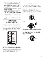 Предварительный просмотр 9 страницы Whirlpool 2211657 Use & Care Manual