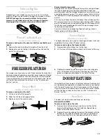 Предварительный просмотр 17 страницы Whirlpool 2211657 Use & Care Manual