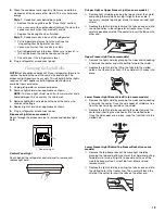 Предварительный просмотр 19 страницы Whirlpool 2211657 Use & Care Manual