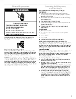 Предварительный просмотр 5 страницы Whirlpool 2212539 Use & Care Manual