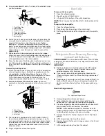 Предварительный просмотр 6 страницы Whirlpool 2212539 Use & Care Manual