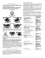 Предварительный просмотр 11 страницы Whirlpool 2212539 Use & Care Manual