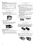 Предварительный просмотр 14 страницы Whirlpool 2212539 Use & Care Manual