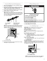 Предварительный просмотр 7 страницы Whirlpool 2221515 Installation Instructions Manual