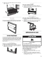 Предварительный просмотр 13 страницы Whirlpool 2300257 Use And Care Manual