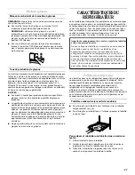 Предварительный просмотр 27 страницы Whirlpool 2300257 Use And Care Manual