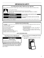 Preview for 3 page of Whirlpool 2300261 Use And Care Manual