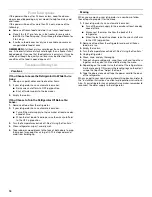 Preview for 16 page of Whirlpool 2300261 Use And Care Manual