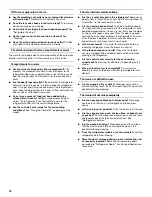 Preview for 18 page of Whirlpool 2300261 Use And Care Manual