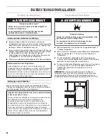 Preview for 22 page of Whirlpool 2300261 Use And Care Manual