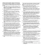 Preview for 27 page of Whirlpool 2302309 Use & Care Manual