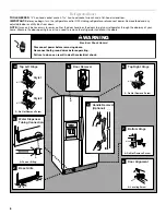 Предварительный просмотр 6 страницы Whirlpool 2308045 Use And Care Manual
