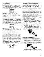 Предварительный просмотр 11 страницы Whirlpool 2308045 Use And Care Manual