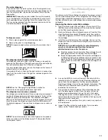 Предварительный просмотр 11 страницы Whirlpool 2308181 Use & Care Manual