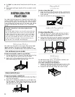 Предварительный просмотр 14 страницы Whirlpool 2308181 Use & Care Manual