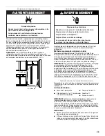 Предварительный просмотр 29 страницы Whirlpool 2309541B Use & Care Manual