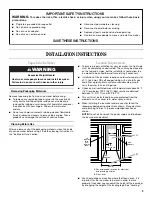 Предварительный просмотр 3 страницы Whirlpool 2313786 Use And Care Manual