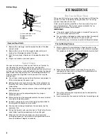 Предварительный просмотр 8 страницы Whirlpool 2313786 Use And Care Manual