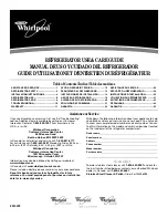 Whirlpool 2314472 Refrigerator Use & Care Manual предпросмотр