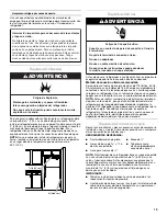 Preview for 19 page of Whirlpool 2314474 Use & Care Manual