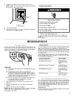 Предварительный просмотр 5 страницы Whirlpool 2318505 Use & Care Manual