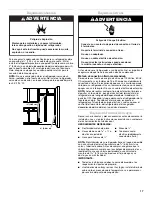 Предварительный просмотр 17 страницы Whirlpool 2318505 Use & Care Manual