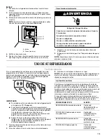 Предварительный просмотр 19 страницы Whirlpool 2318505 Use & Care Manual