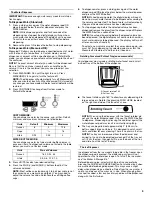 Предварительный просмотр 5 страницы Whirlpool 2318508 Use & Care Manual