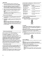 Предварительный просмотр 16 страницы Whirlpool 2318508 Use & Care Manual