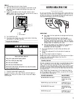 Предварительный просмотр 5 страницы Whirlpool 2318587 Refrigerator Use & Care Manual