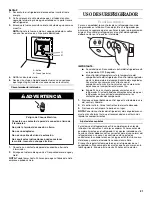 Предварительный просмотр 21 страницы Whirlpool 2318587 Refrigerator Use & Care Manual