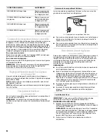 Предварительный просмотр 38 страницы Whirlpool 2318587 Refrigerator Use & Care Manual