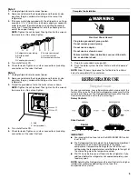 Предварительный просмотр 5 страницы Whirlpool 2318594 Use & Care Manual