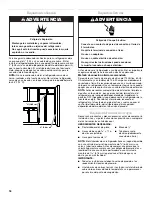 Предварительный просмотр 18 страницы Whirlpool 2318594 Use & Care Manual