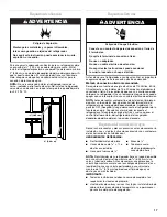 Предварительный просмотр 17 страницы Whirlpool 2318602 Use & Care Manual