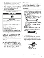 Preview for 5 page of Whirlpool 24" (61.0 CM) GAS SINGLEAND DOUBLE BUILT-IN OVEN Installation Instructions Manual