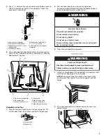 Preview for 7 page of Whirlpool 24" (61.0 CM) GAS SINGLEAND DOUBLE BUILT-IN OVEN Installation Instructions Manual