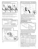 Preview for 31 page of Whirlpool 24-Inch - Built-In Dishwasher (Color: Silver) Energy Installation Instructions Manual