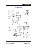 Предварительный просмотр 10 страницы Whirlpool 2440 Parts & Service Manual