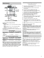 Preview for 5 page of Whirlpool 2510498 Installation Instructions And Use & Care Manual